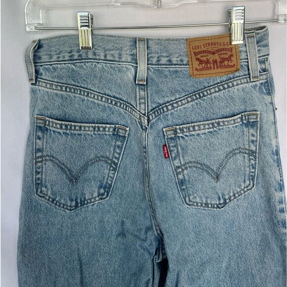 Levi’s High Waisted Straight Jeans size 24 - Picture 4 of 8